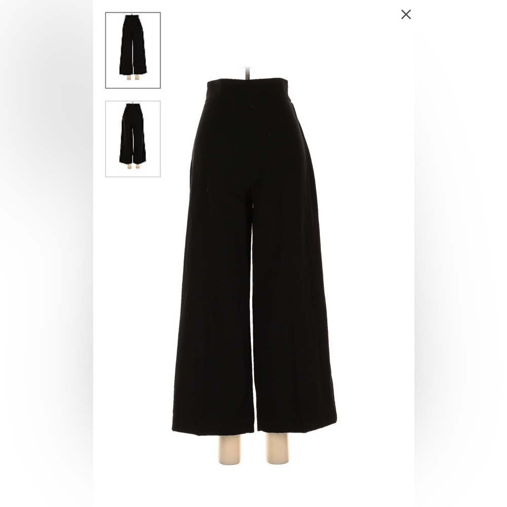 Express wide leg crop bottoms